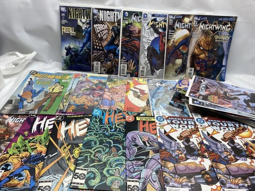 24 DC Comics Assortment (Nightwing, Hex, more)