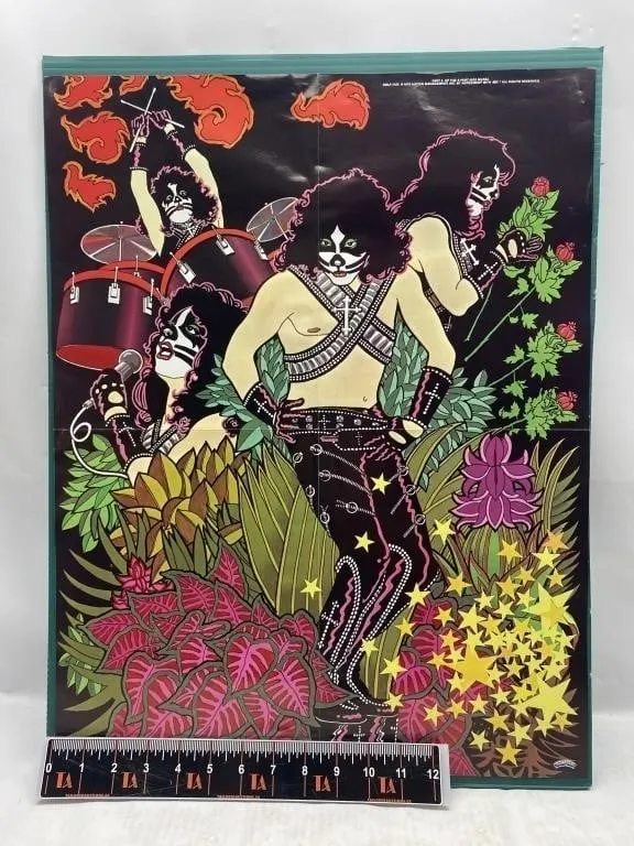 1978 KISS Poster Mural, Part 3 of 4