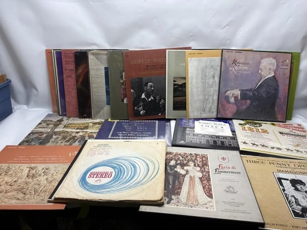 Vinyl LP Record Collection: Classical & Opera