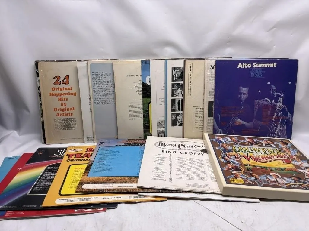 Vintage Vinyl LP Record Collection Lot