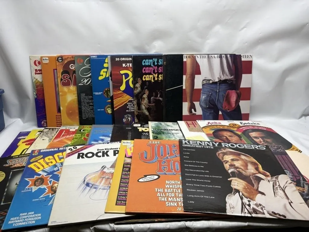 Vintage Vinyl LP Record Collection, K-Tel & More