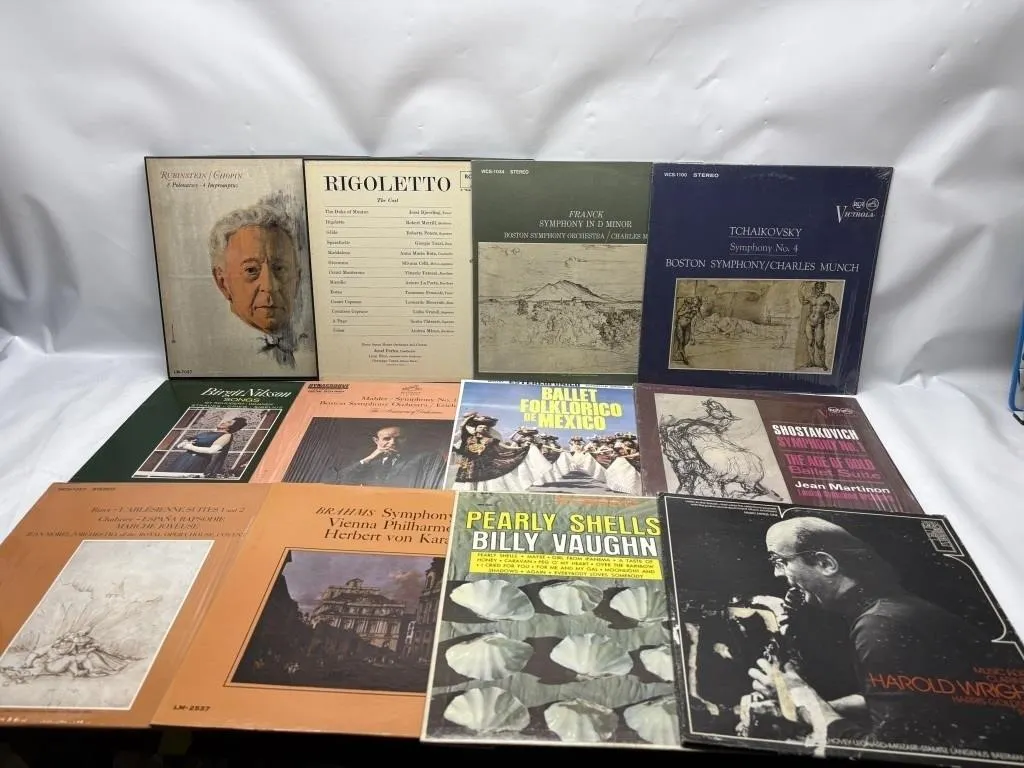 Lot of Classical & Easy Listening Vinyl LPs