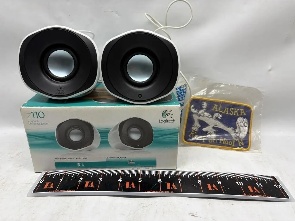 Logitech Z110 Speakers & Alaska Patch