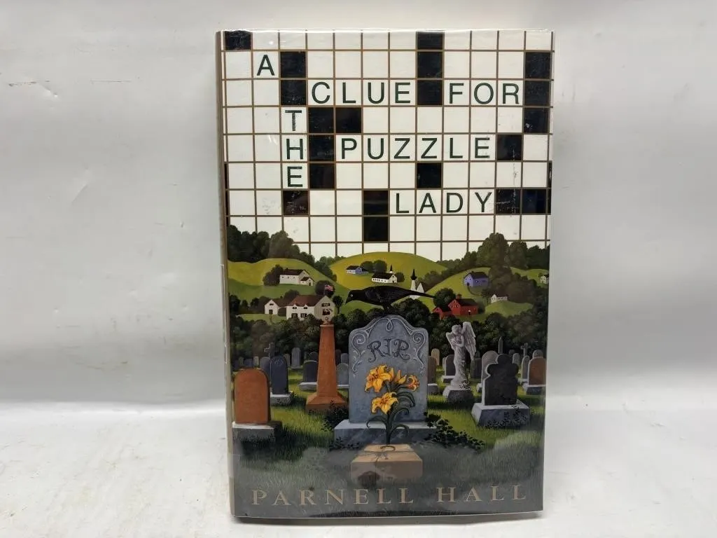 "A Clue For The Puzzle Lady" Book