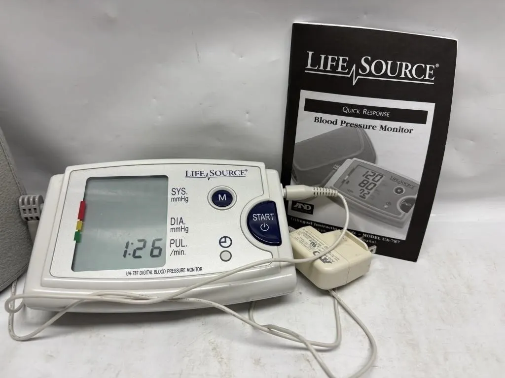 LifeSource UA-787 Digital Blood Pressure Monitor