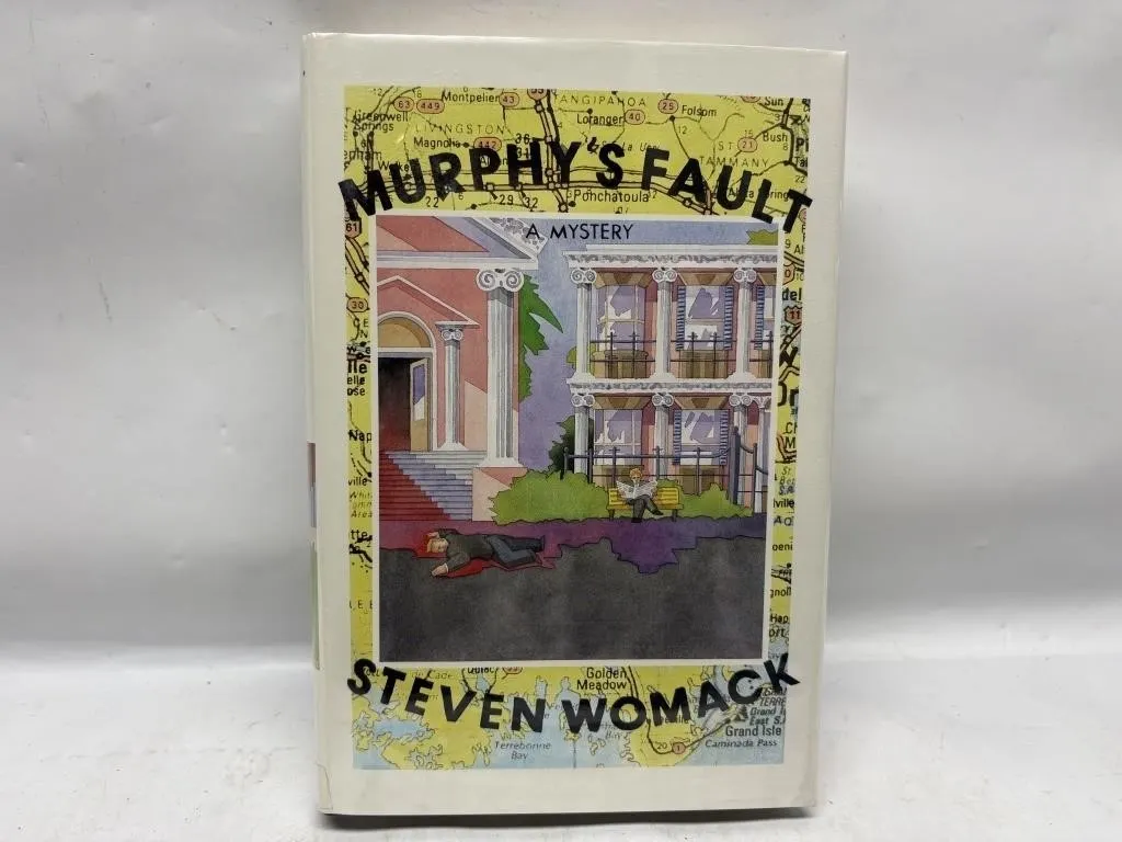 Murphy's Fault by Steven Womack, signed hardcover