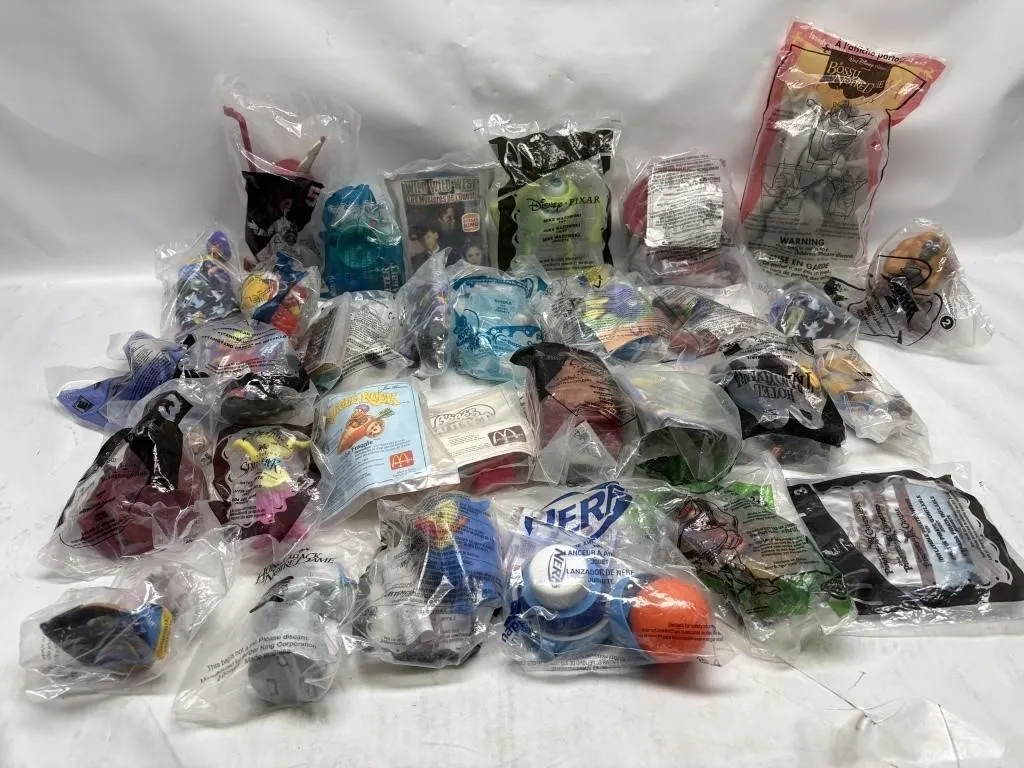 Vintage McDonald's & Burger King Kids Meal Toys