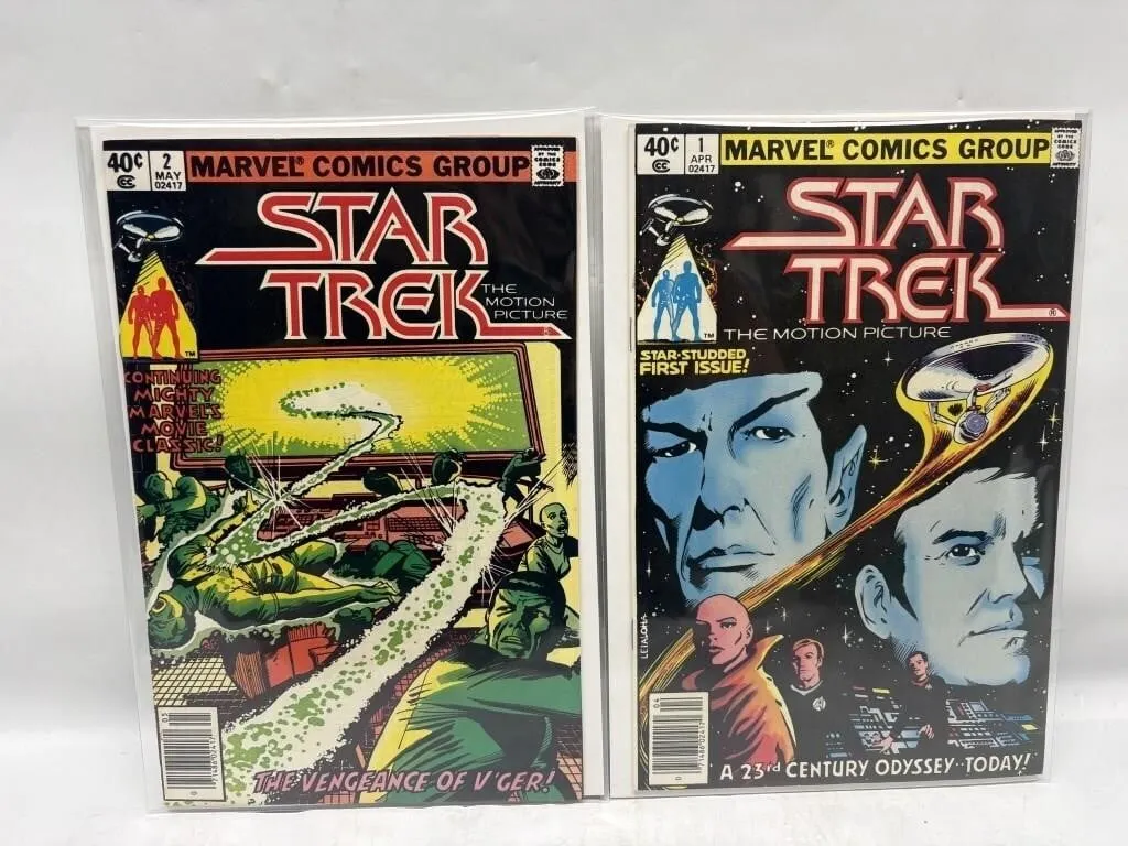 Star Trek: The Motion Picture #1 & #2 Comics