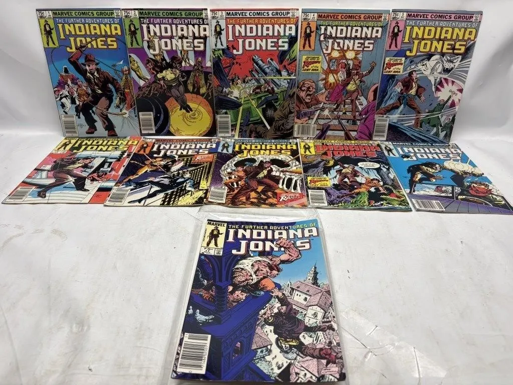 Indiana Jones Further Adventures Comics #1-11 (11)
