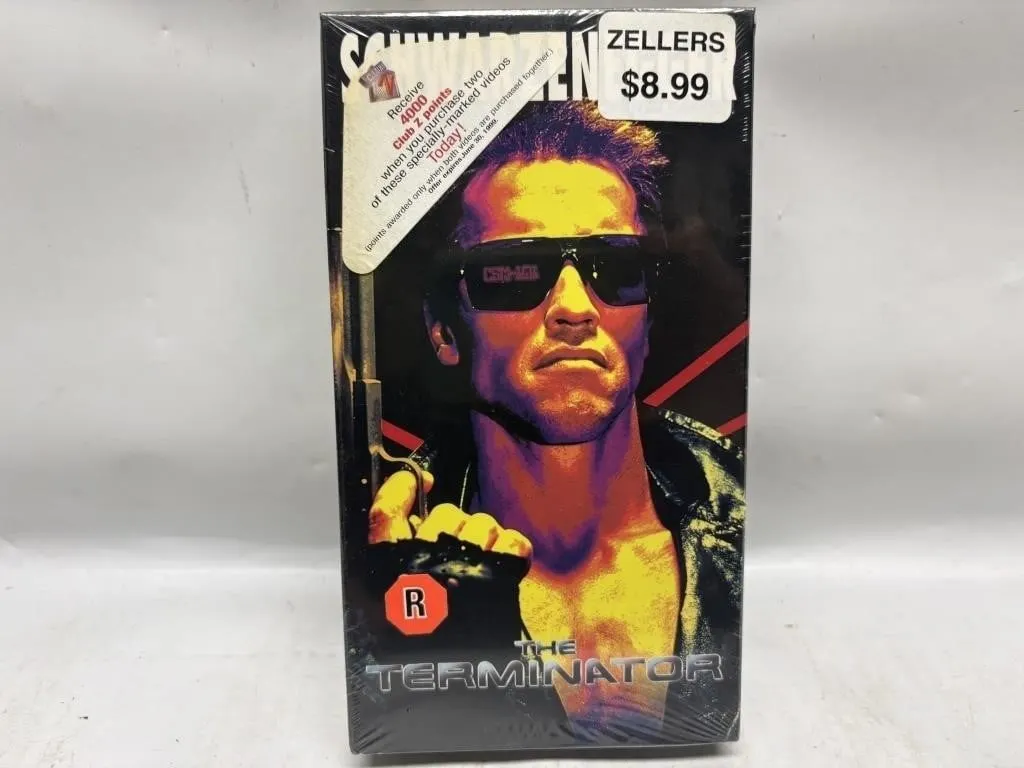Sealed VHS: The Terminator (Arnold Schwarzenegger)