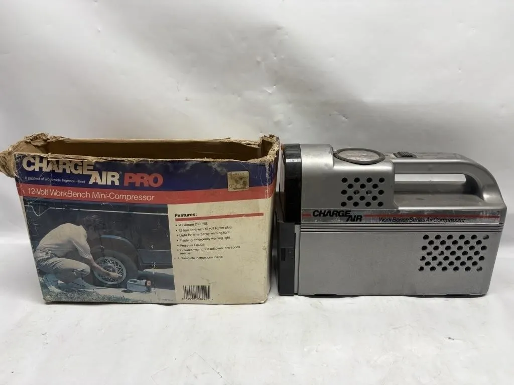 Charge Air Pro 12-Volt WorkBench Mini-Compressor