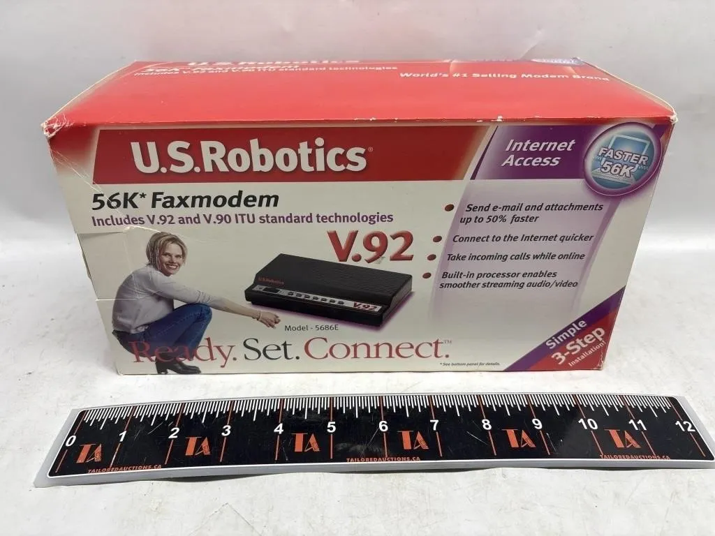 U.S. Robotics 56K V.92 Faxmodem Model 5686E