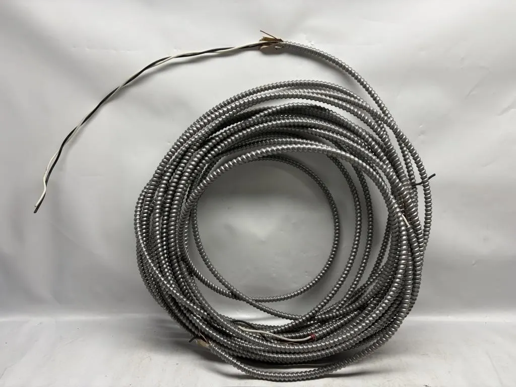 Coiled Metal Clad (BX) Electrical Cable
