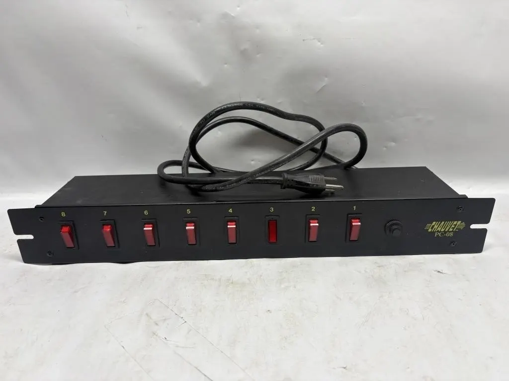 Chauvet PC-08 8-Channel Rack Power Controller