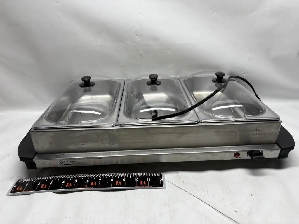 Betty Crocker 3-Station Buffet Server BC-1586CM