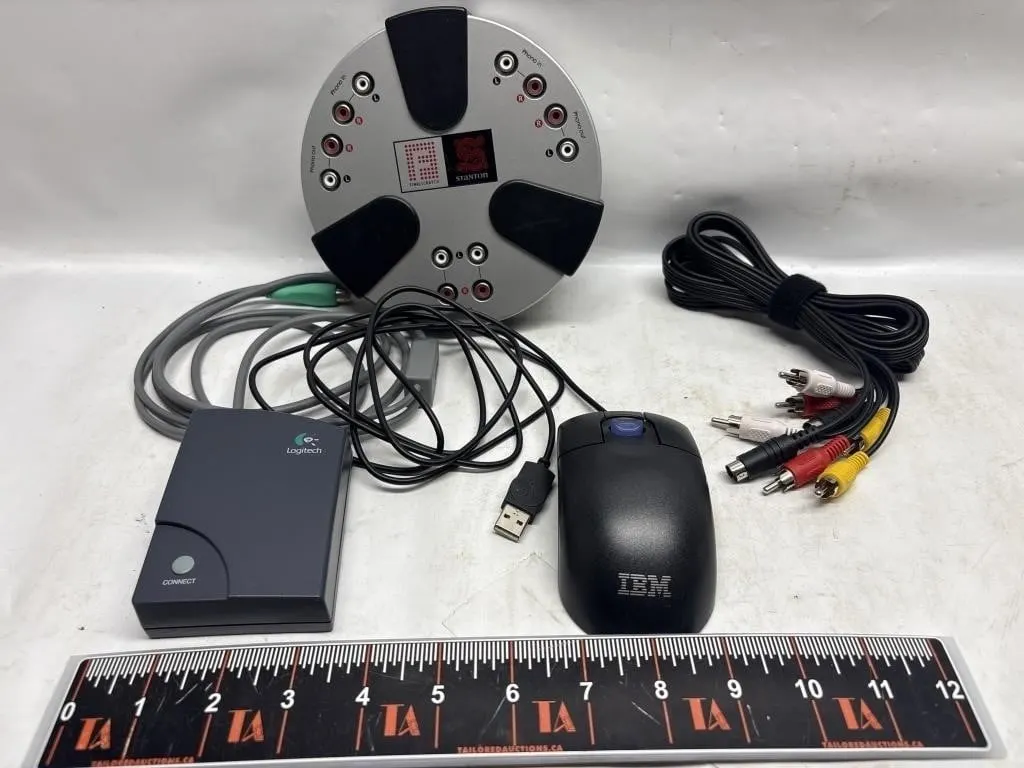 Stanton FinalScratch, Logitech Receiver, IBM