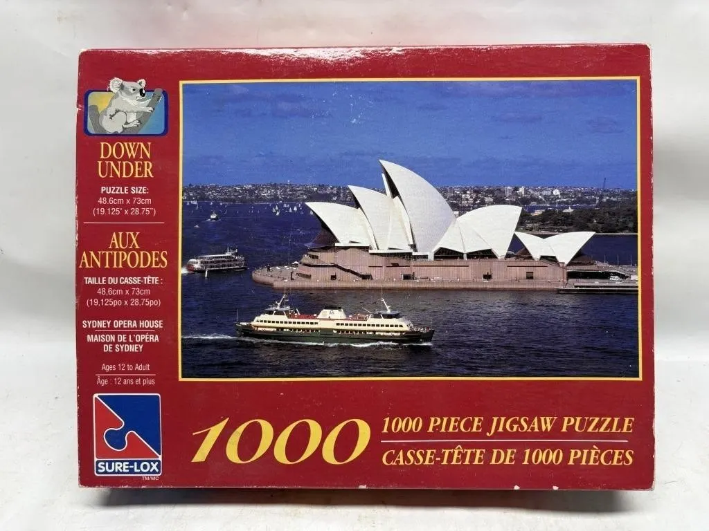 Sure-Lox Down Under 1000-Piece Jigsaw Puzzle