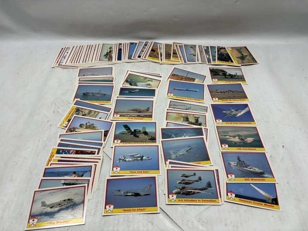 1991 Desert Shield/Storm Trading Card Lot