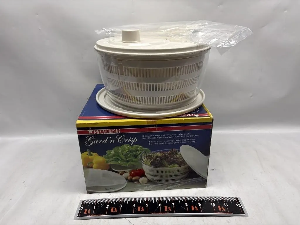 Starfrit Gard'n Crisp Salad Spinner Set