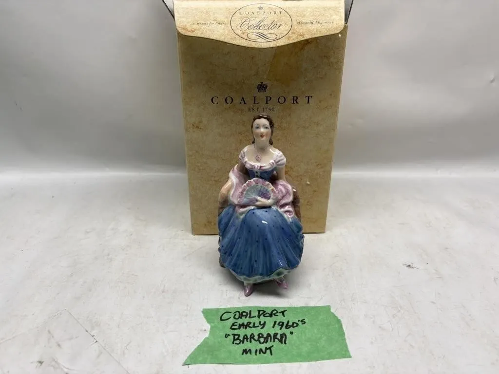 Coalport "Barbara" bone china figurine, early