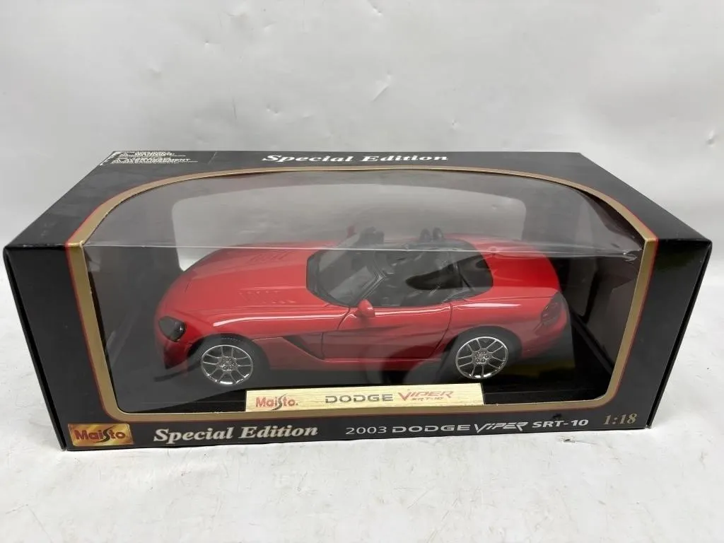 2003 Dodge Viper SRT-10 1:18 Diecast (Maisto)