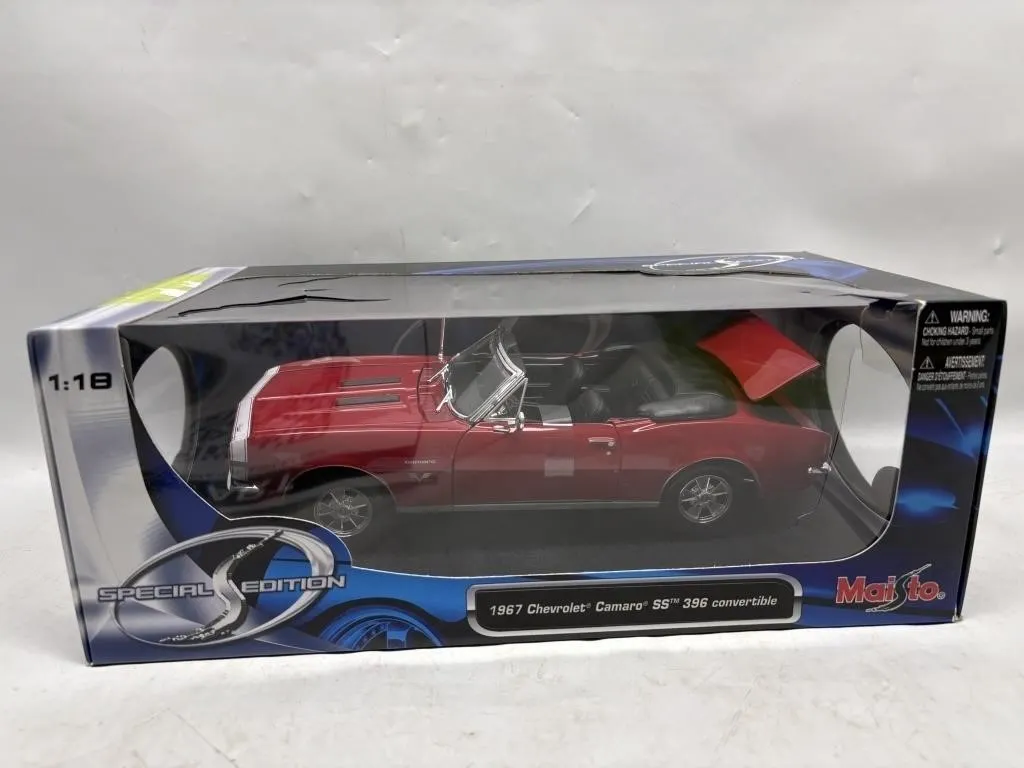 1967 Chevrolet Camaro SS 396 Convertible 1:18