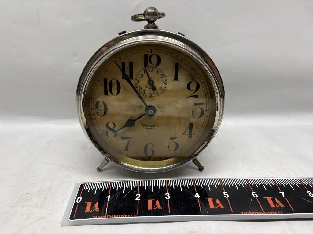 Westclox Big Ben Alarm Clock with Second Dial