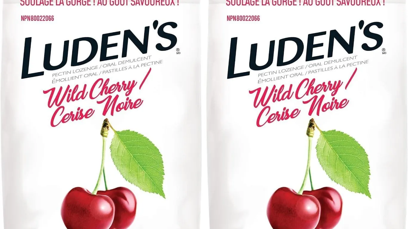 New Luden's Drops Wild Cherry, 30 Count (Pack...