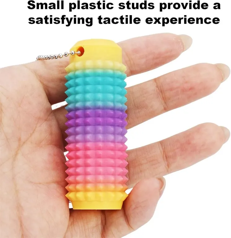 New 1 Pc Pain Fidget Keychains for Stress Relief