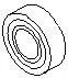 New $64 Subaru Output Shaft Roller Bearing...