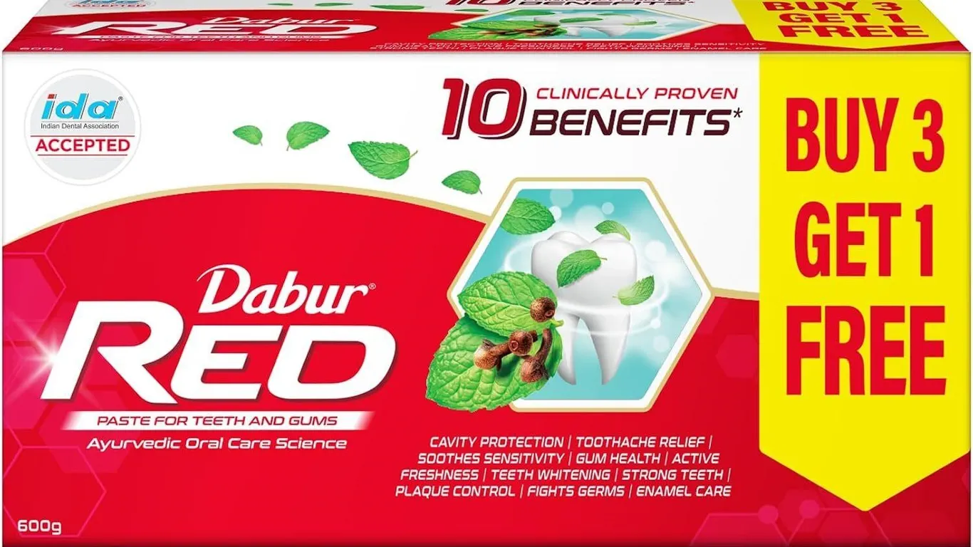 New $35 Dabur Red Paste, 600g (Buy 3 Get 1 Free)
