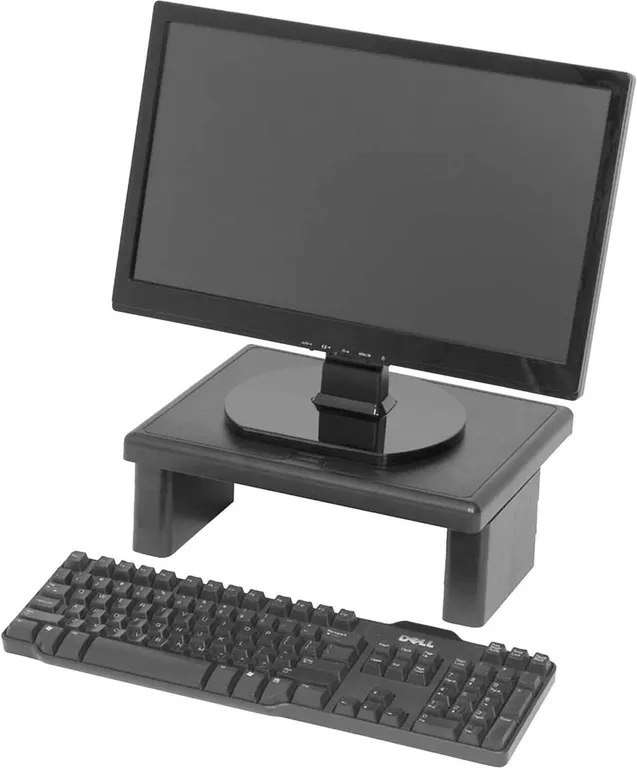 New $34 DAC Adjustable Monitor Riser Black