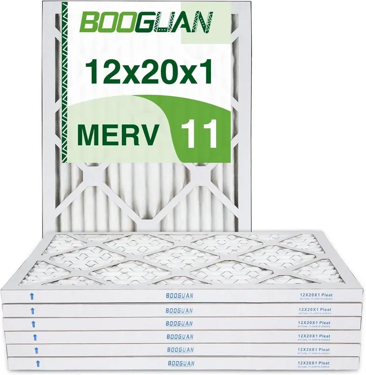 New $65 12x20x1 Filters MERV 11 Pleated HVAC, 6...