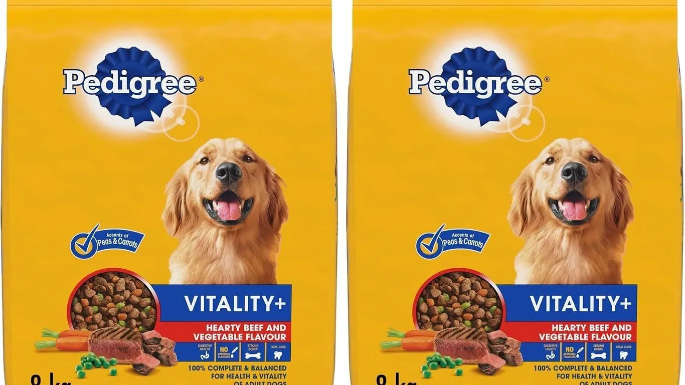 New $50 1 Bag Vitality+ Dry Dog Food Beef & Veg...