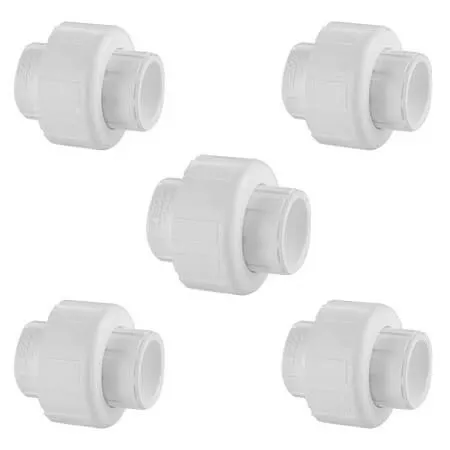 New 4 Pack Lesso 497-007 PVC Union w/O-ring 3/4"