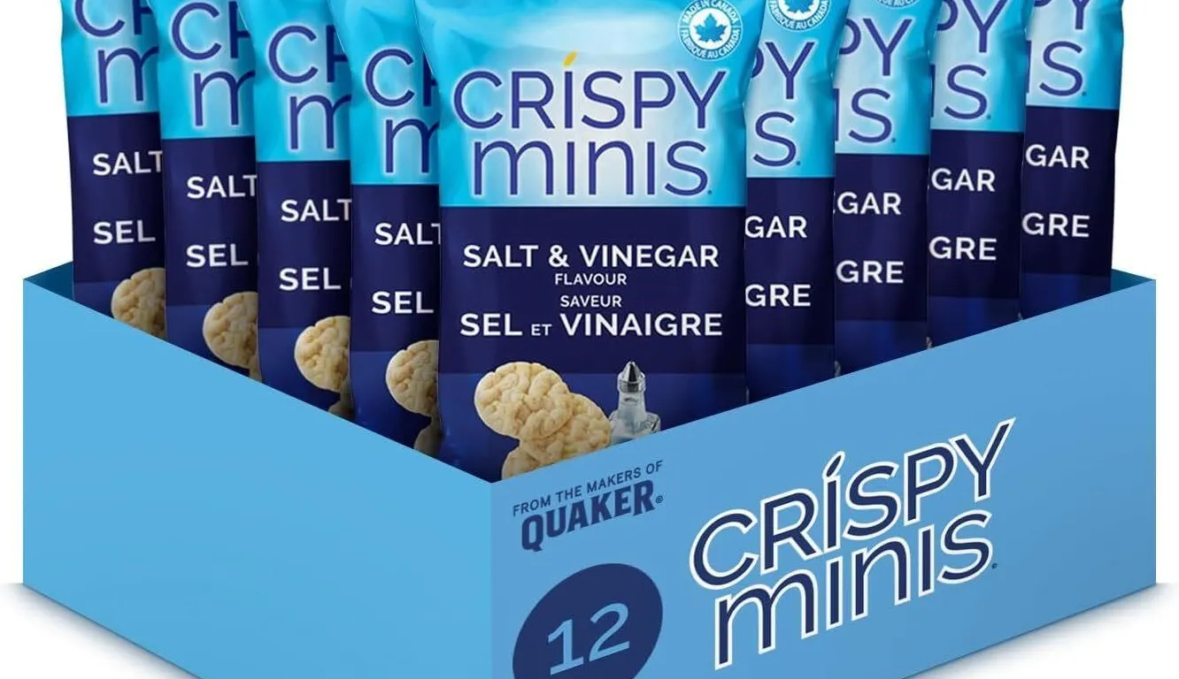 New $38 Salt & Vinegar Rice Chips BB Sept 08/26