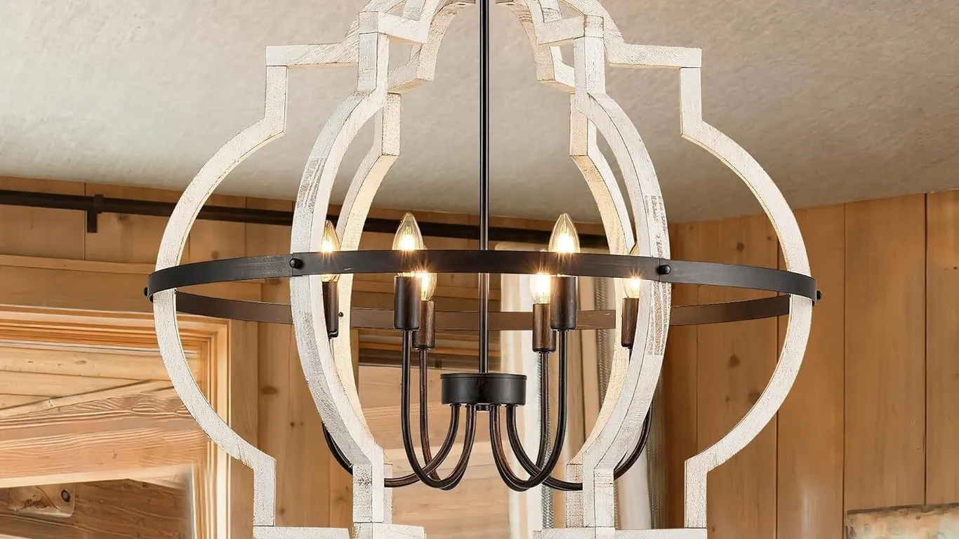 New $256 Farmhouse 8-Light Kitchen Pendant Light