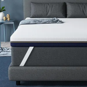 New $235 King 4" Gel Memory Foam Topper