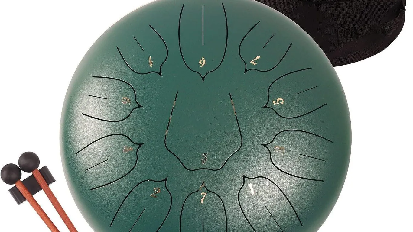 New $68 Steel Tongue Drum 12" 11 Notes Outdoor...
