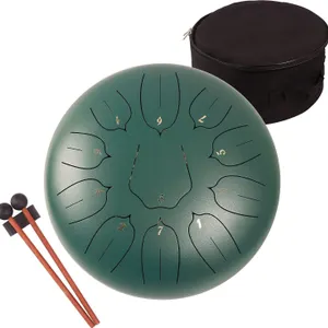 New $68 Steel Tongue Drum 12" 11 Notes Outdoor...