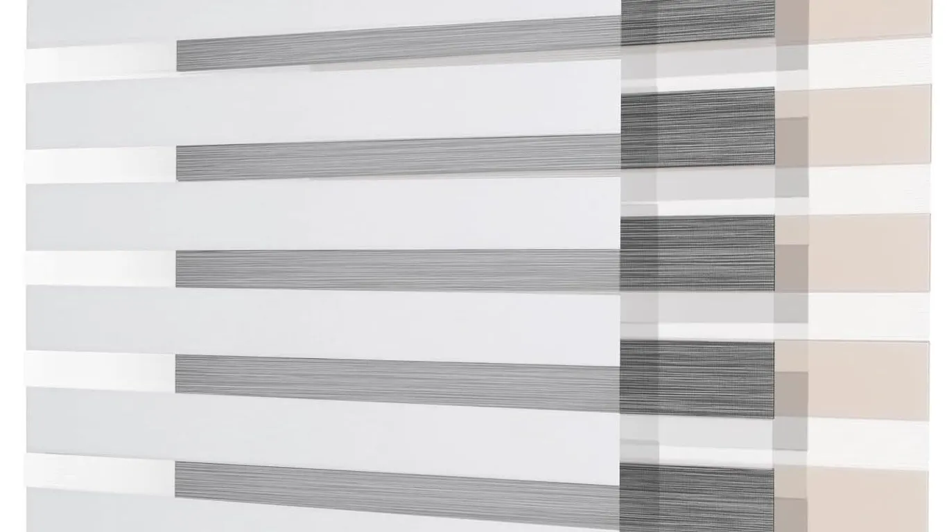 New $85 34x75 Free-Stop Zebra Blinds