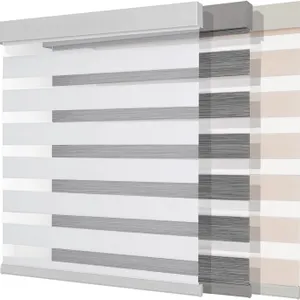 New $85 34x75 Free-Stop Zebra Blinds