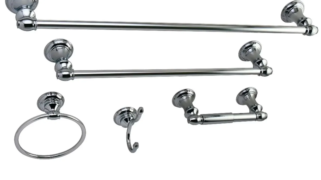 New $149 Kingston Brass Provence Towel Bar Set,...