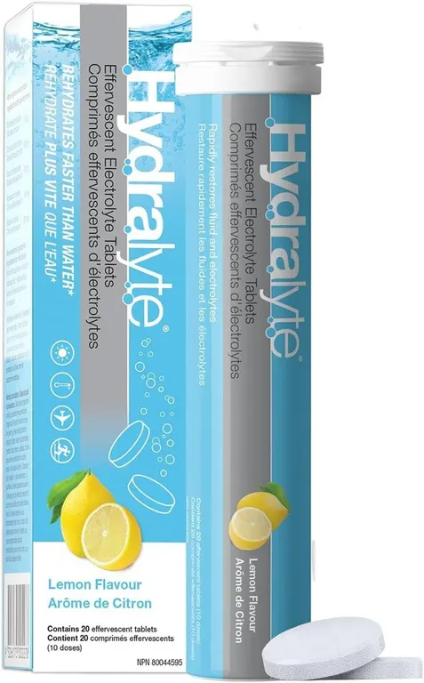 New (20ct) Hydralyte Electrolyte Tablets -...