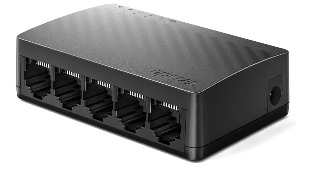 Tenda 5 Port Gigabit Ethernet Switch,