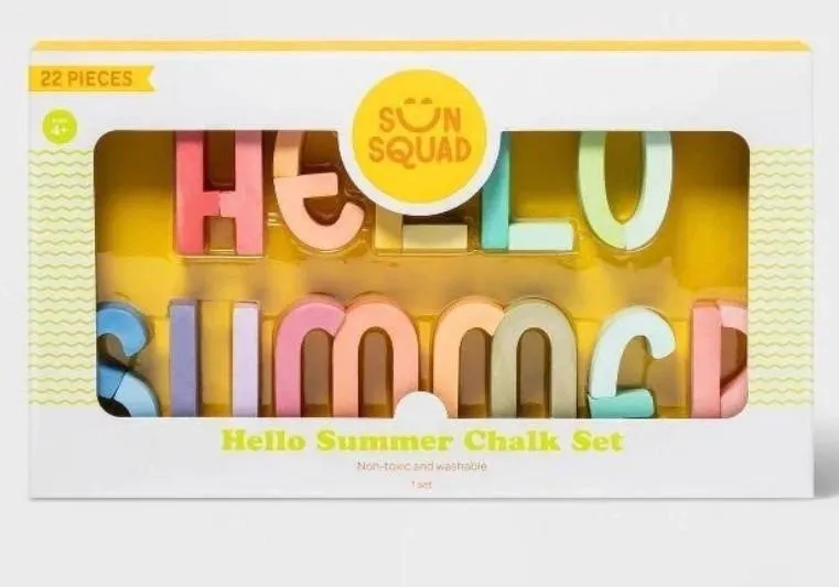 Hello Summer Set of 22 Chalks