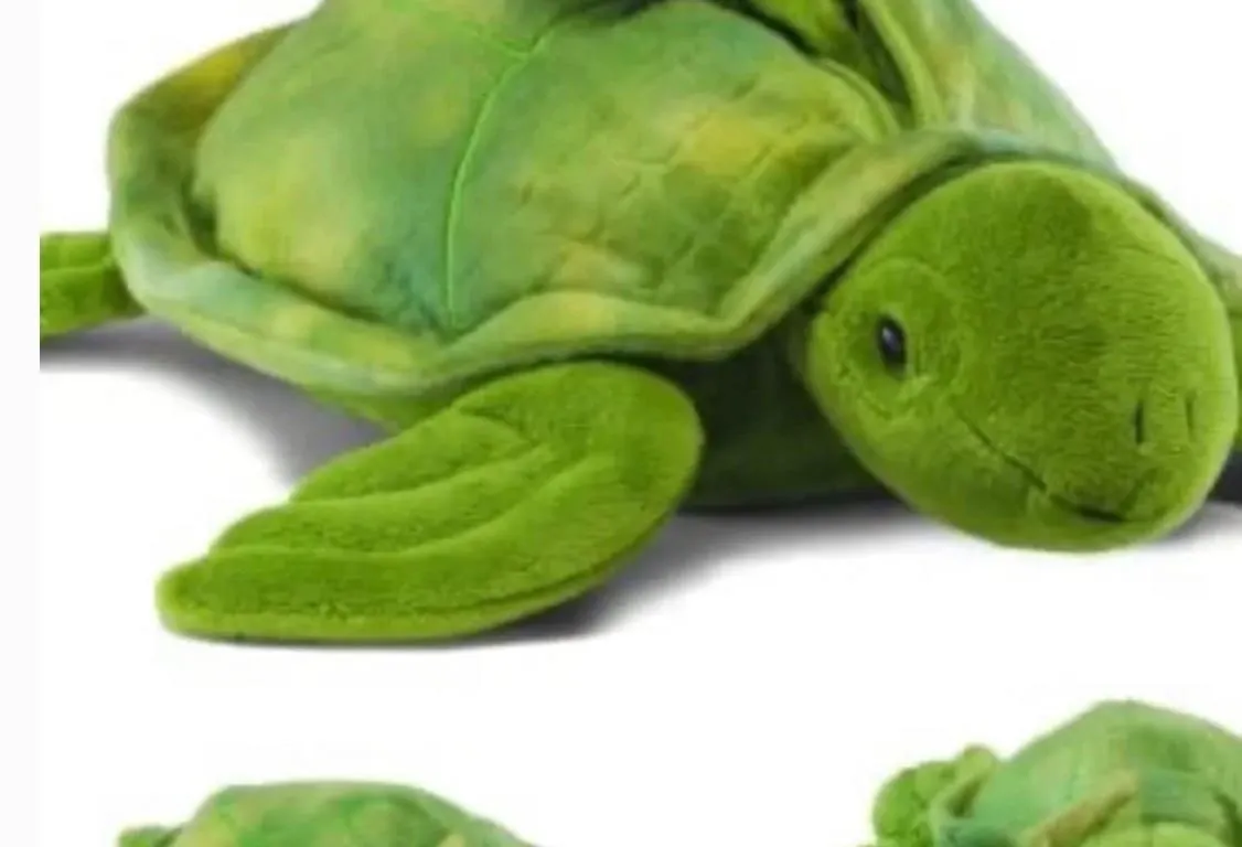 Sea Turtle Stuffed Animal with Babies, Mommy
