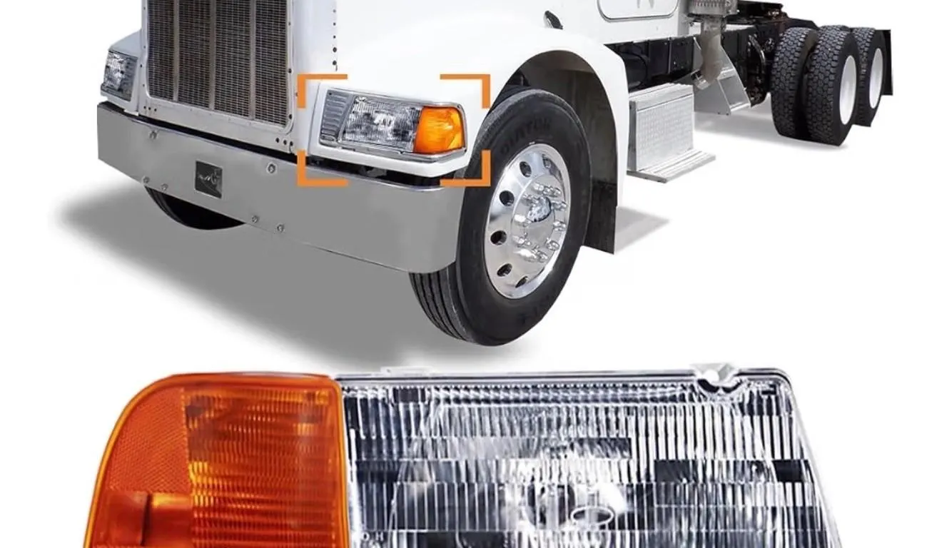 $133 Headlight with Corner Lamp fit for Peterbilt
