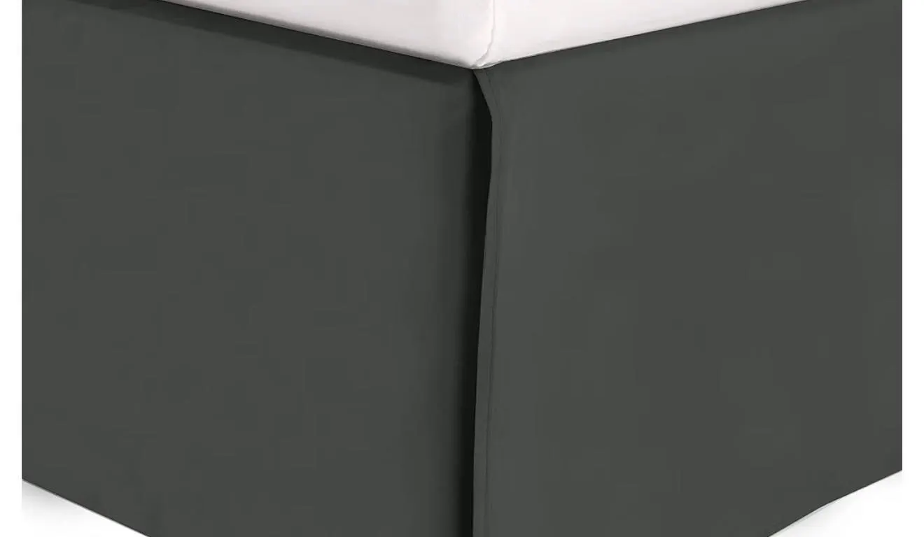 (T) Elegant Comfort 1-Piece Solid Bed Skirt