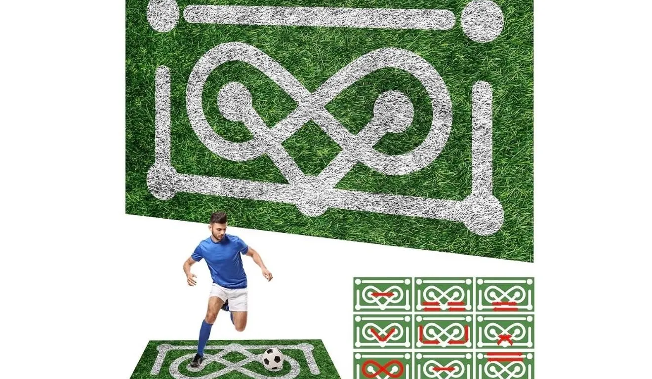 $36 5ft�3ft Soccer Dribbling Training Turf